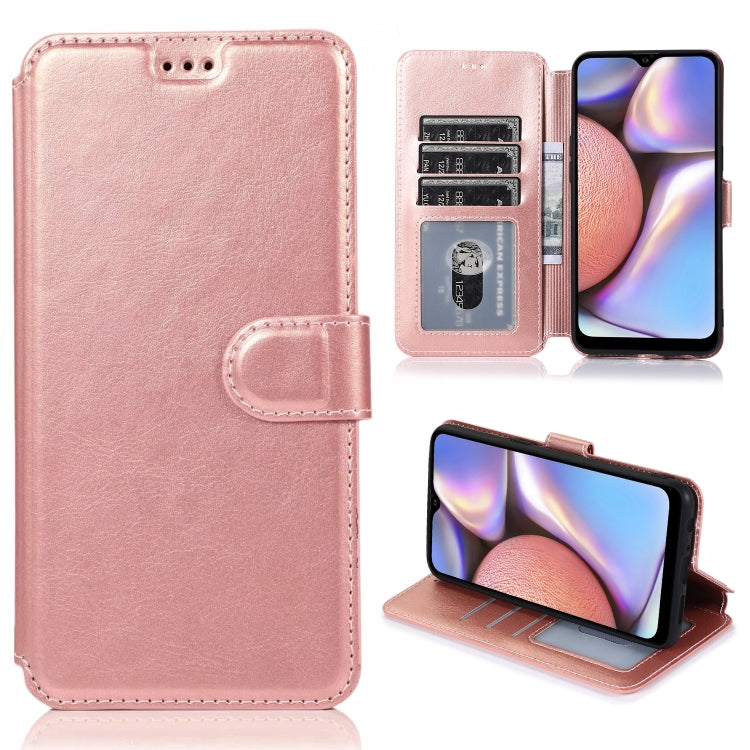 For Samsung Galaxy A10s Shockproof PU + TPU Leather Phone Case