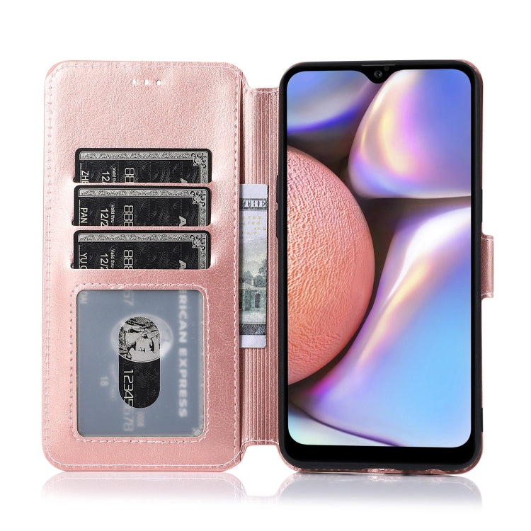 For Samsung Galaxy A10s Shockproof PU + TPU Leather Phone Case