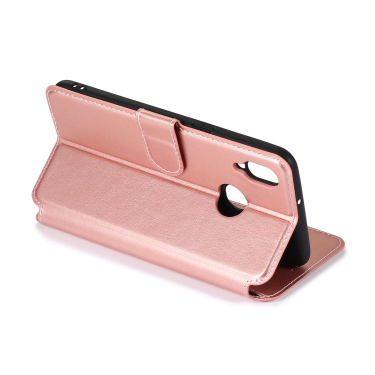 For Samsung Galaxy A10s Shockproof PU + TPU Leather Phone Case