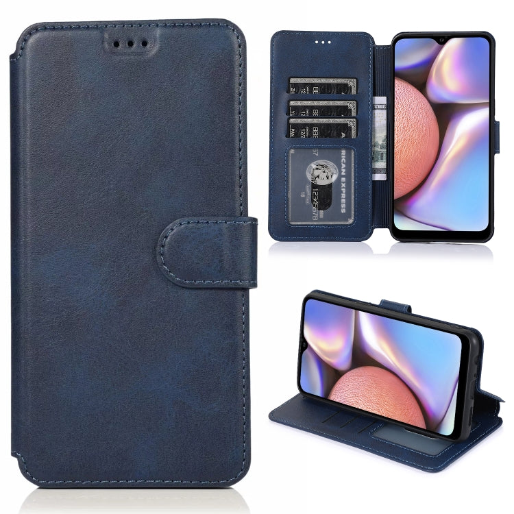 For Samsung Galaxy A10s Shockproof PU + TPU Leather Phone Case