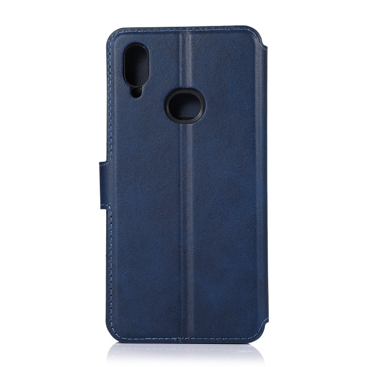 For Samsung Galaxy A10s Shockproof PU + TPU Leather Phone Case