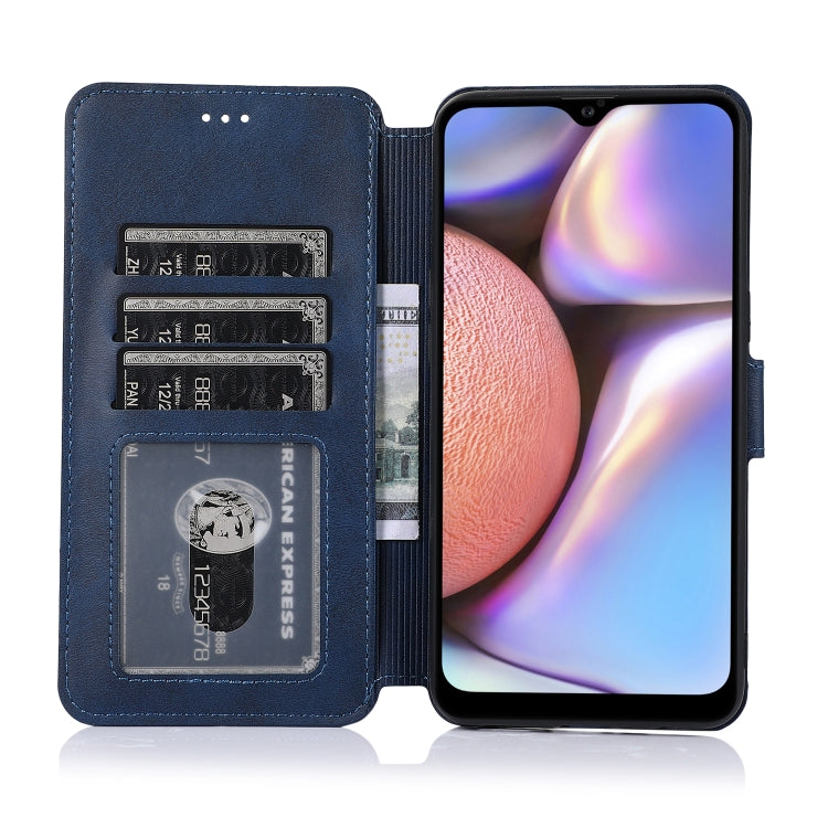 For Samsung Galaxy A10s Shockproof PU + TPU Leather Phone Case