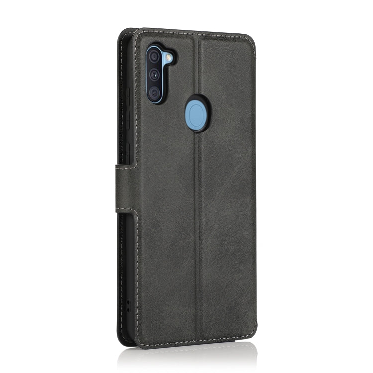 For Samsung Galaxy A11 US Version Shockproof PU + TPU Leather Phone Case