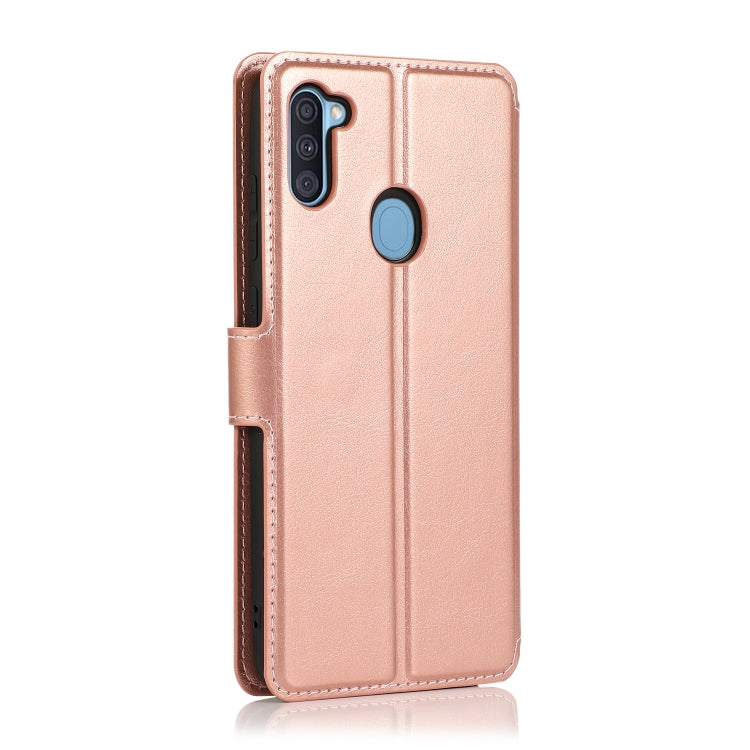 For Samsung Galaxy A11 EU Version Shockproof PU + TPU Leather Phone Case