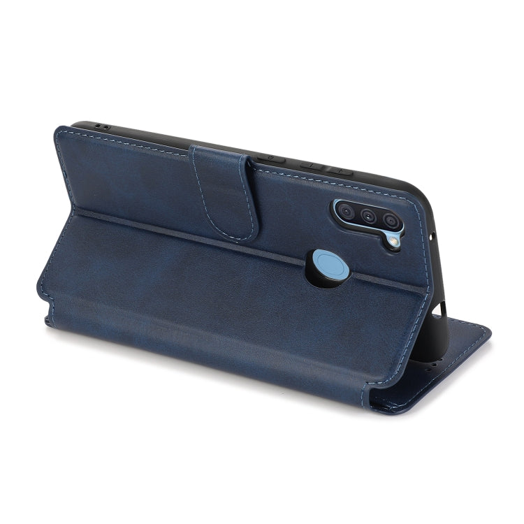 For Samsung Galaxy A11 EU Version Shockproof PU + TPU Leather Phone Case