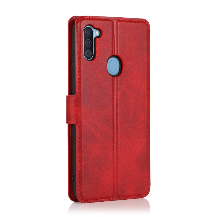 For Samsung Galaxy A11 EU Version Shockproof PU + TPU Leather Phone Case