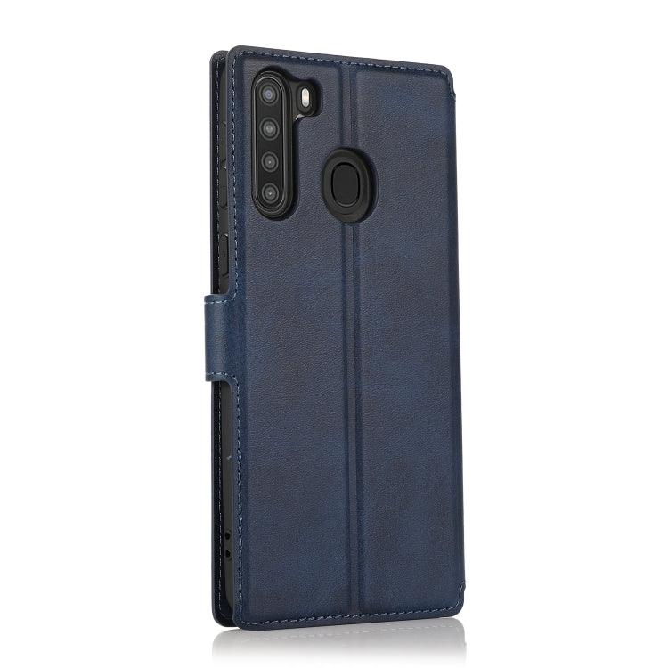 For Samsung Galaxy A21 EU Version Shockproof PU + TPU Leather Phone Case