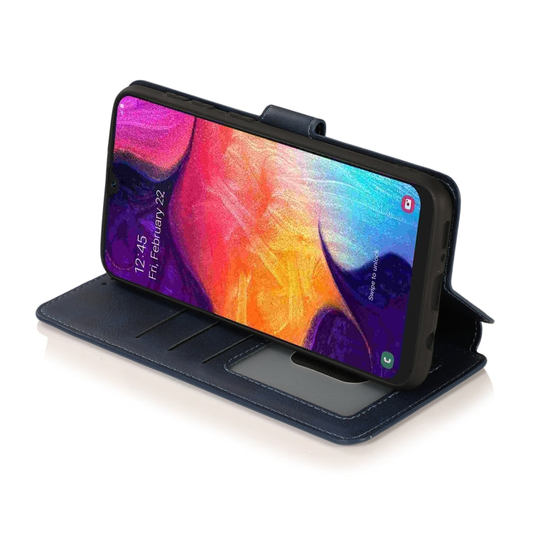 For Samsung Galaxy A30 Shockproof PU + TPU Leather Phone Case