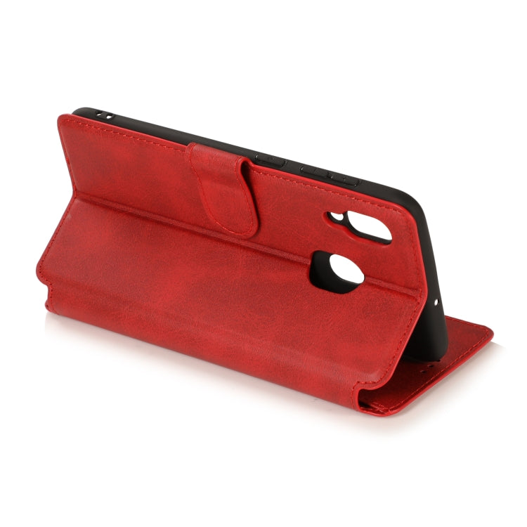 For Samsung Galaxy A30 Shockproof PU + TPU Leather Phone Case