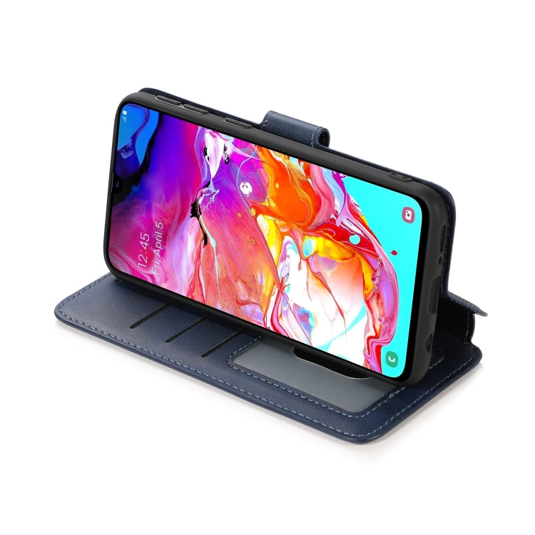 For Samsung Galaxy A40 Shockproof PU + TPU Leather Phone Case