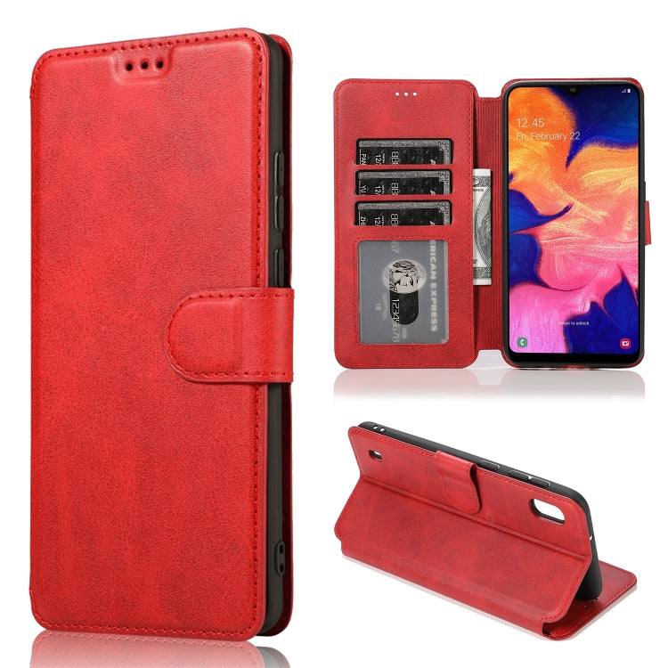 For Samsung Galaxy A40 Shockproof PU + TPU Leather Phone Case