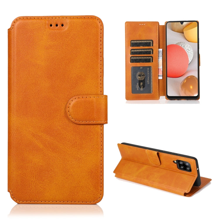 For Samsung Galaxy A42 5G Shockproof PU + TPU Leather Phone Case