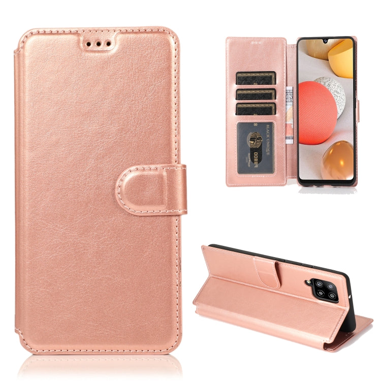 For Samsung Galaxy A42 5G Shockproof PU + TPU Leather Phone Case
