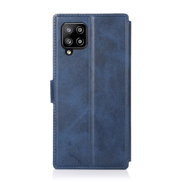 For Samsung Galaxy A42 5G Shockproof PU + TPU Leather Phone Case