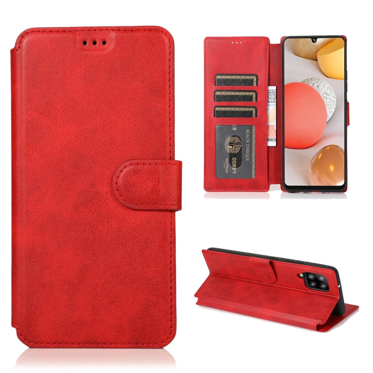 For Samsung Galaxy A42 5G Shockproof PU + TPU Leather Phone Case