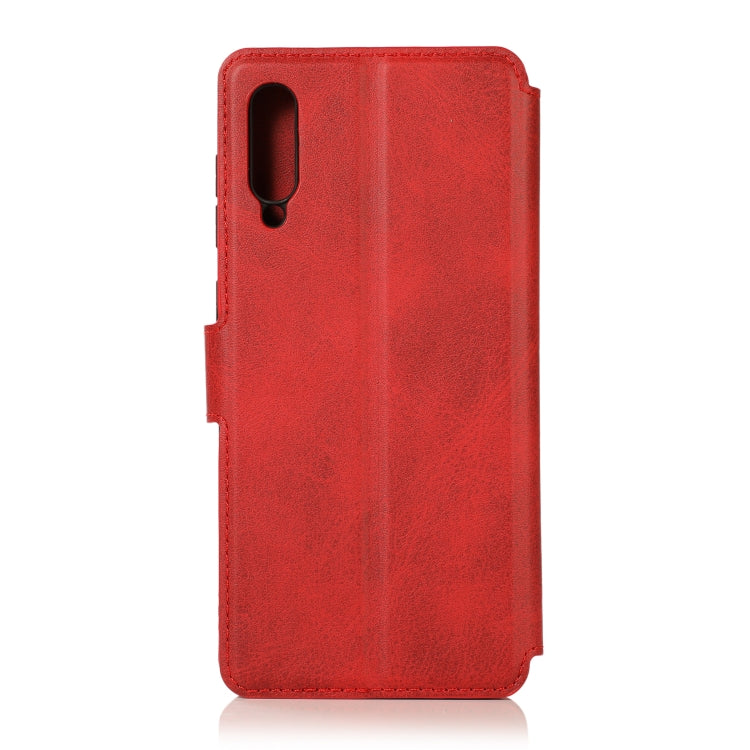 For Samsung Galaxy A50 Shockproof PU + TPU Leather Phone Case