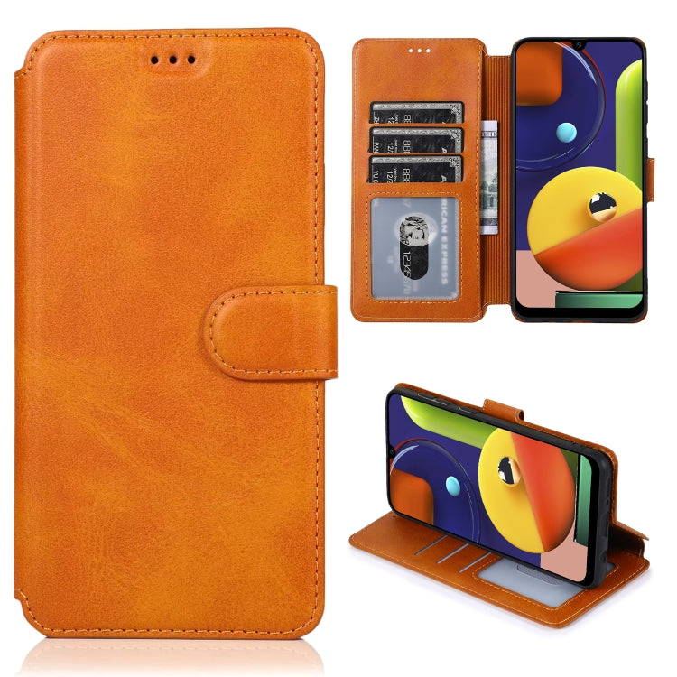 For Samsung Galaxy A50s Shockproof PU + TPU Leather Phone Case