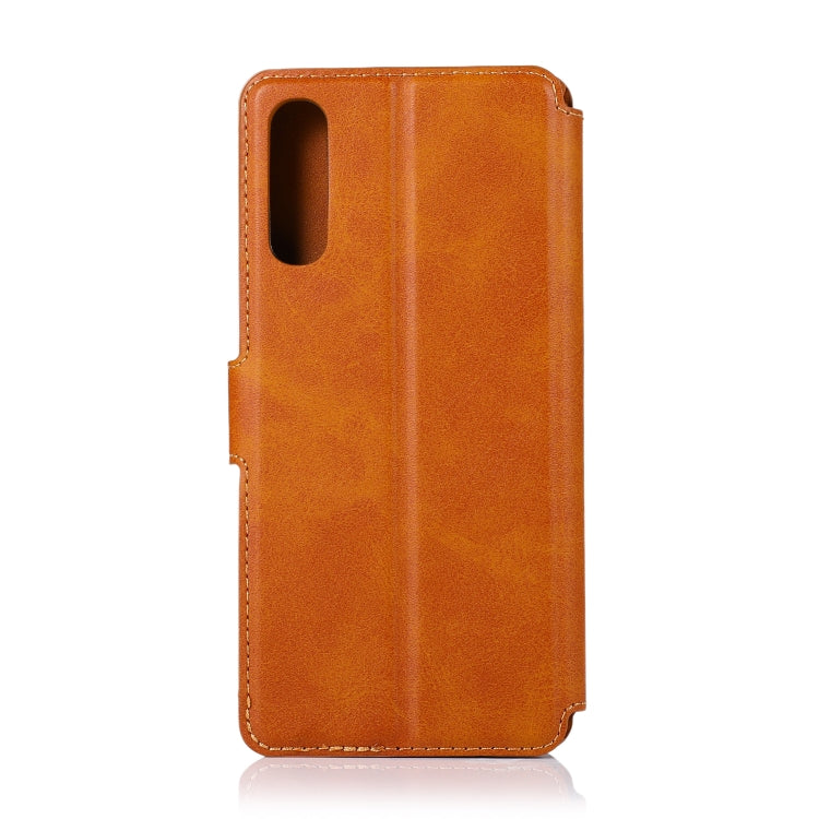 For Samsung Galaxy A50s Shockproof PU + TPU Leather Phone Case