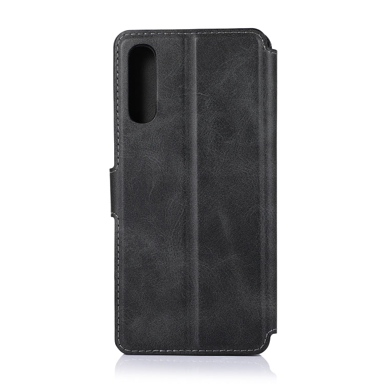 For Samsung Galaxy A50s Shockproof PU + TPU Leather Phone Case