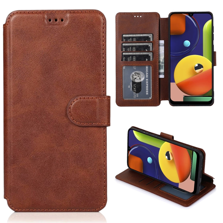 For Samsung Galaxy A50s Shockproof PU + TPU Leather Phone Case