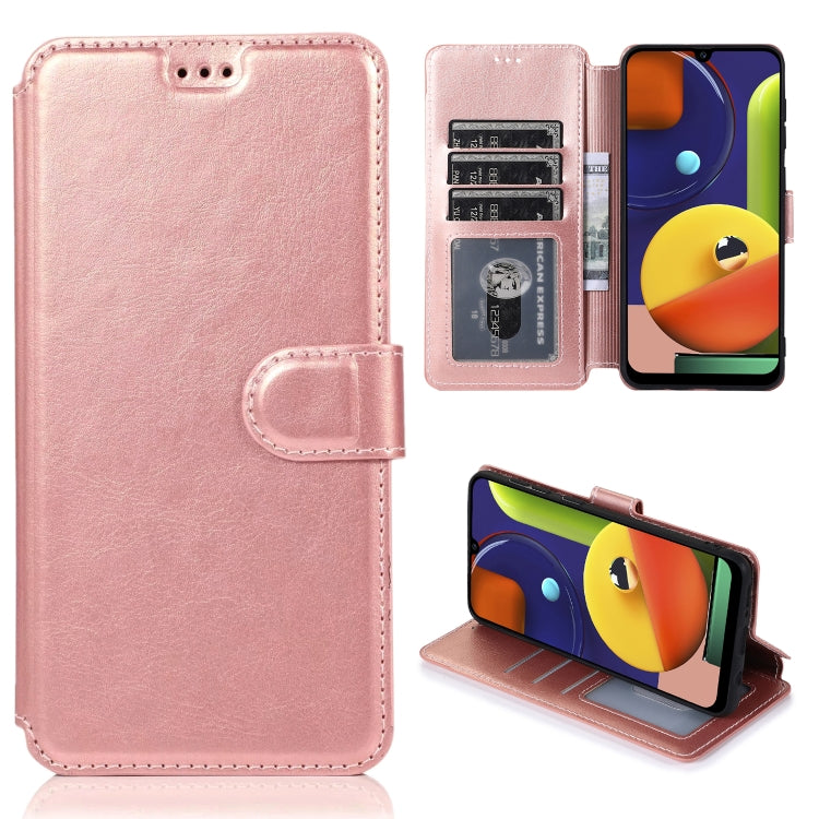 For Samsung Galaxy A50s Shockproof PU + TPU Leather Phone Case