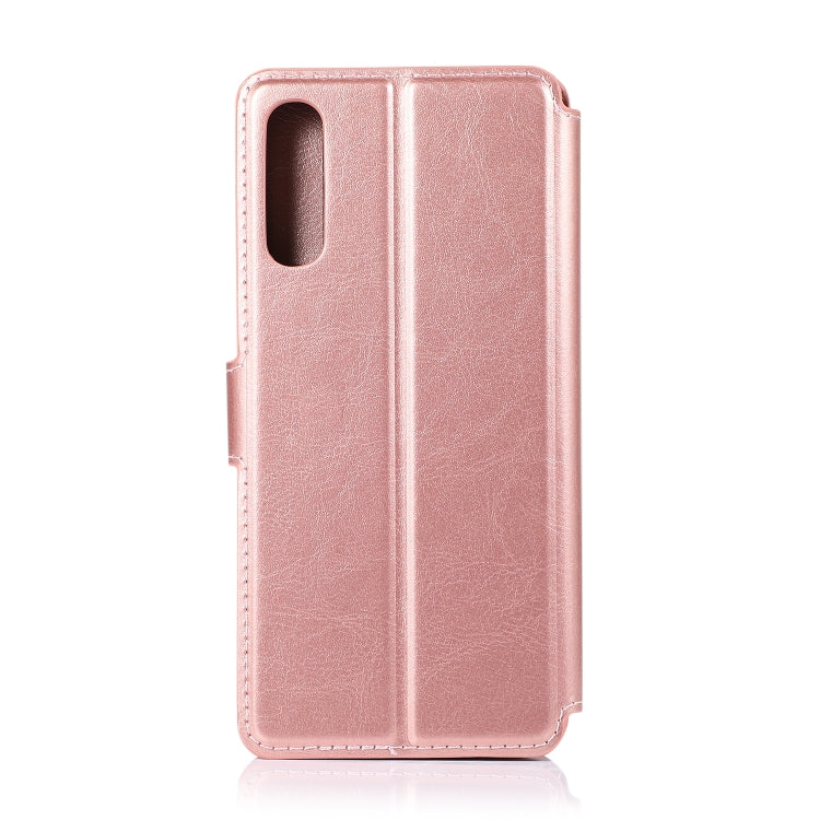 For Samsung Galaxy A50s Shockproof PU + TPU Leather Phone Case