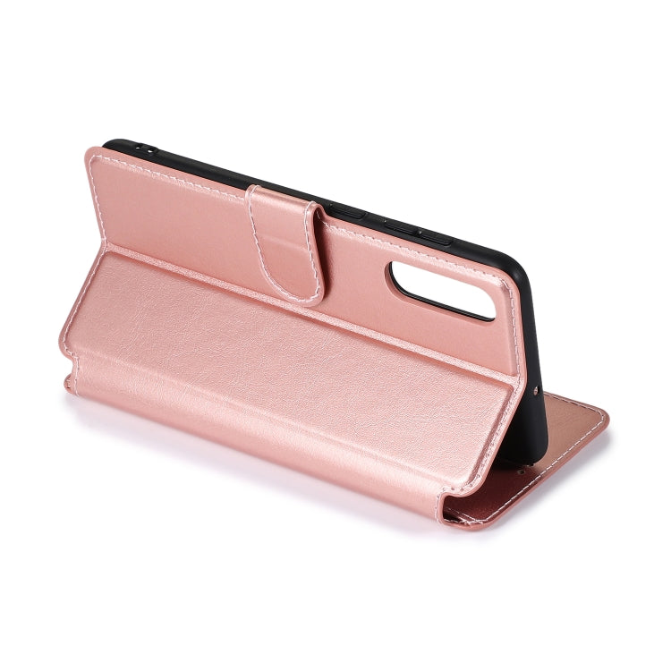 For Samsung Galaxy A50s Shockproof PU + TPU Leather Phone Case