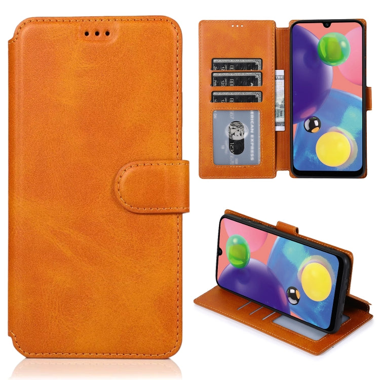 For Samsung Galaxy A70s Shockproof PU + TPU Leather Phone Case