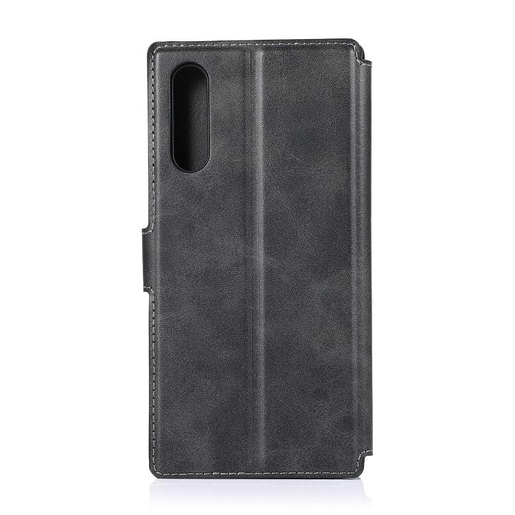 For Samsung Galaxy A70s Shockproof PU + TPU Leather Phone Case