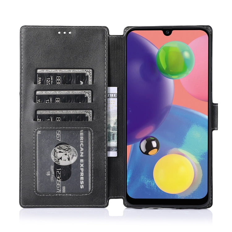 For Samsung Galaxy A70s Shockproof PU + TPU Leather Phone Case