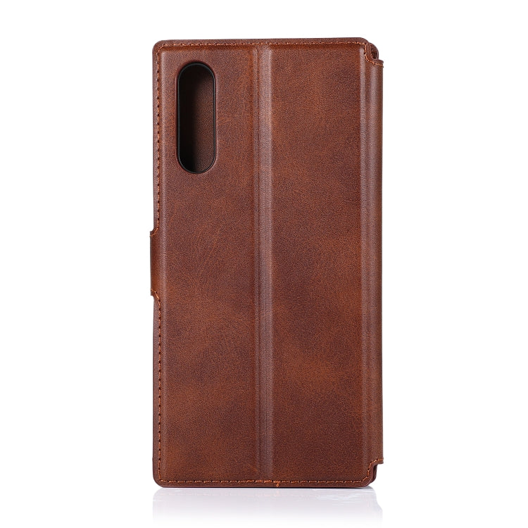 For Samsung Galaxy A70s Shockproof PU + TPU Leather Phone Case