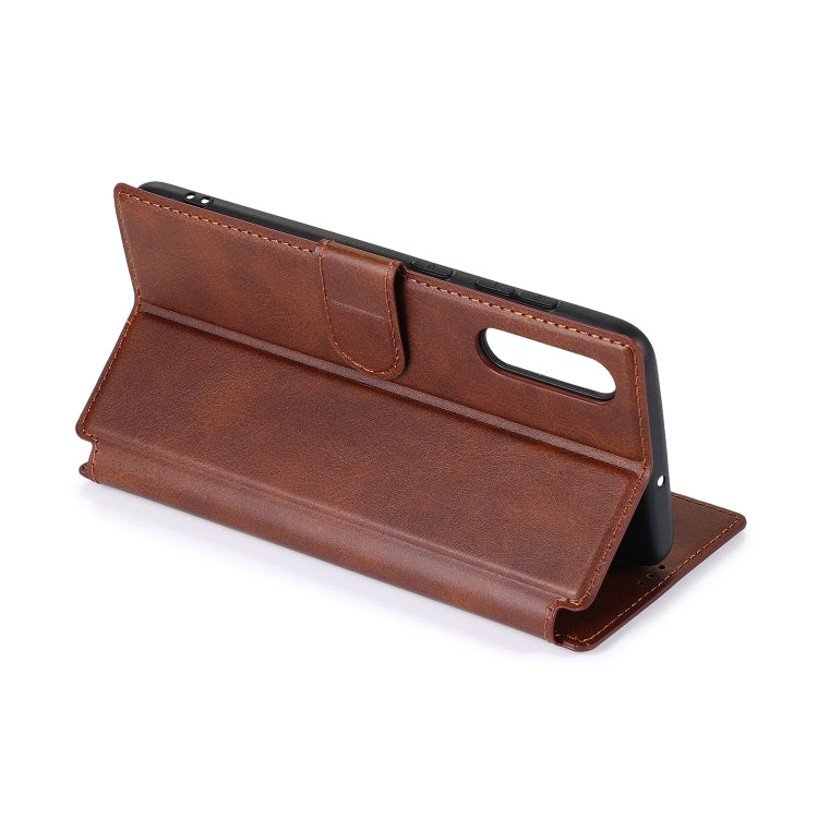 For Samsung Galaxy A70s Shockproof PU + TPU Leather Phone Case