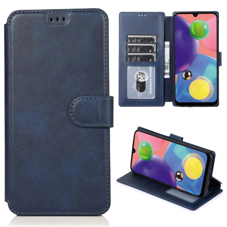 For Samsung Galaxy A70s Shockproof PU + TPU Leather Phone Case