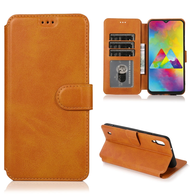 For Samsung Galaxy M10 Shockproof PU + TPU Leather Phone Case