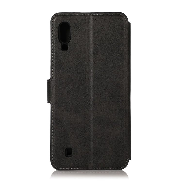 For Samsung Galaxy M10 Shockproof PU + TPU Leather Phone Case