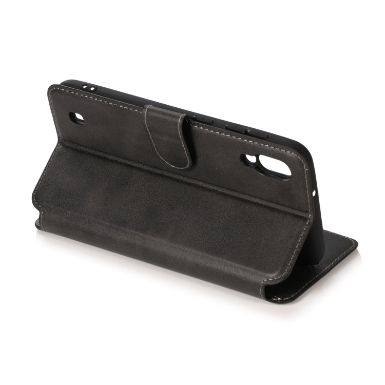 For Samsung Galaxy M10 Shockproof PU + TPU Leather Phone Case