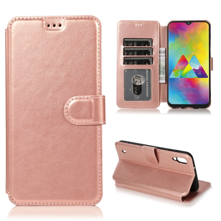 For Samsung Galaxy M10 Shockproof PU + TPU Leather Phone Case