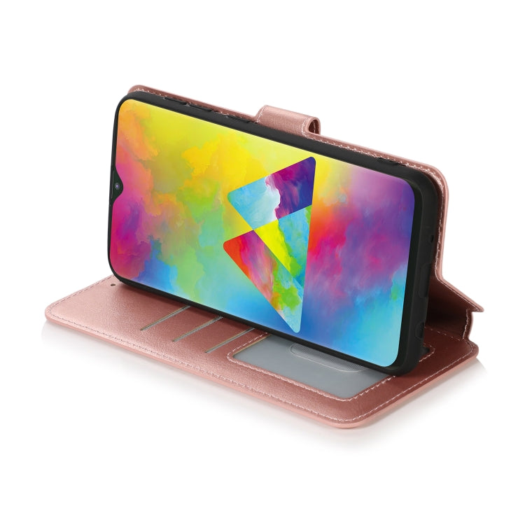 For Samsung Galaxy M10 Shockproof PU + TPU Leather Phone Case