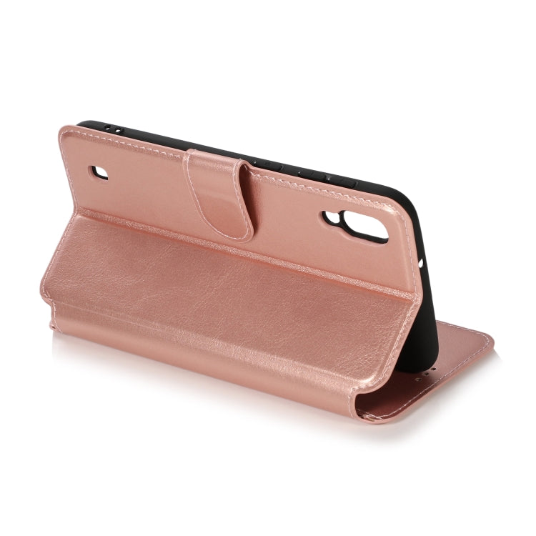For Samsung Galaxy M10 Shockproof PU + TPU Leather Phone Case