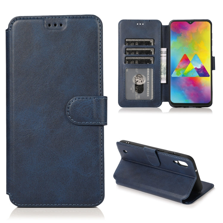 For Samsung Galaxy M10 Shockproof PU + TPU Leather Phone Case