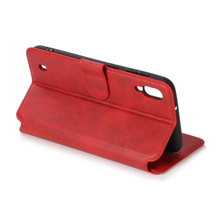 For Samsung Galaxy M10 Shockproof PU + TPU Leather Phone Case