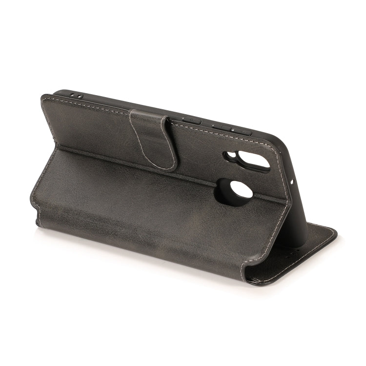For Samsung Galaxy M20 Shockproof PU + TPU Leather Phone Case