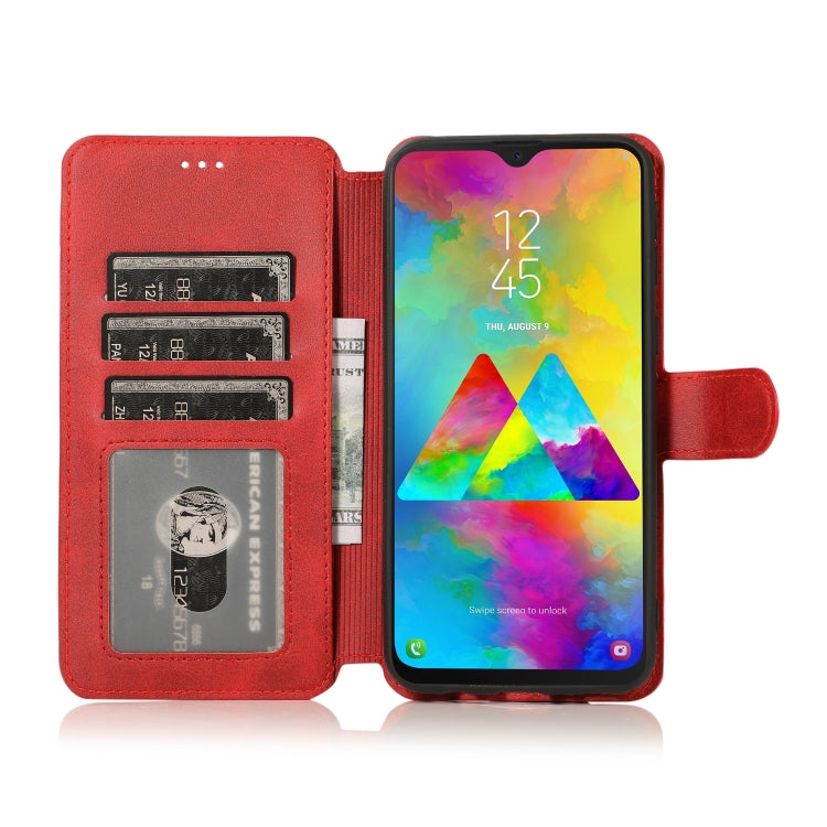For Samsung Galaxy M20 Shockproof PU + TPU Leather Phone Case