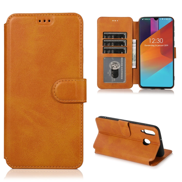 For Samsung Galaxy M30 Shockproof PU + TPU Leather Phone Case
