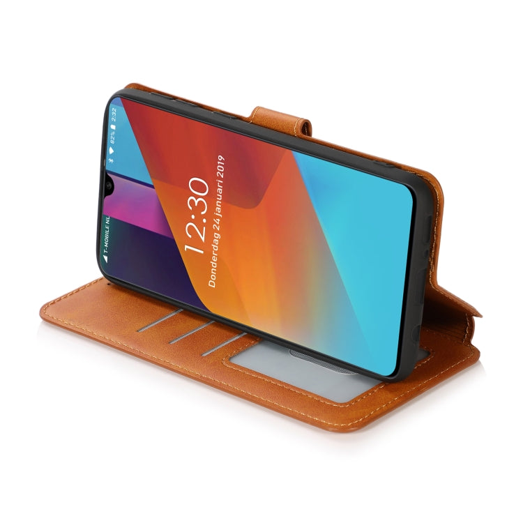 For Samsung Galaxy M30 Shockproof PU + TPU Leather Phone Case