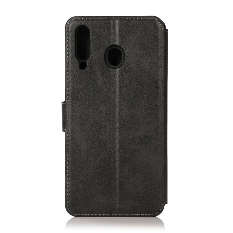 For Samsung Galaxy M30 Shockproof PU + TPU Leather Phone Case