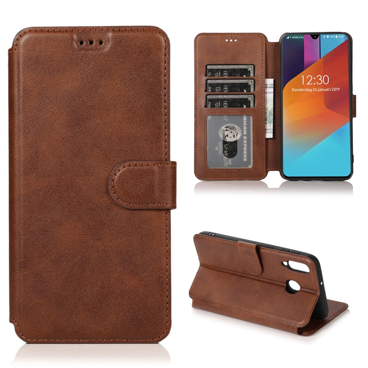 For Samsung Galaxy M30 Shockproof PU + TPU Leather Phone Case