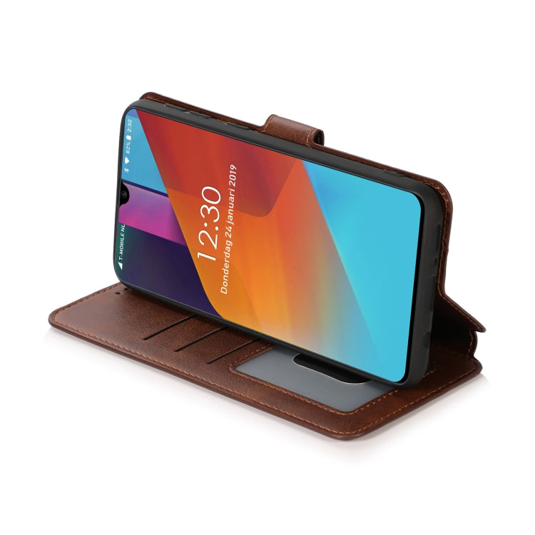 For Samsung Galaxy M30 Shockproof PU + TPU Leather Phone Case