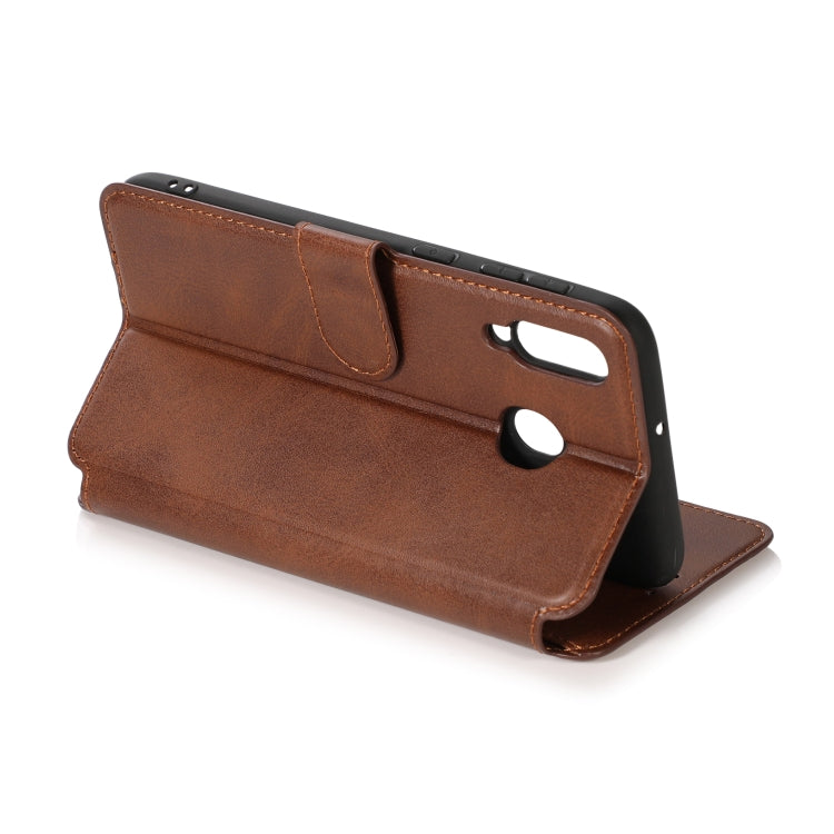 For Samsung Galaxy M30 Shockproof PU + TPU Leather Phone Case