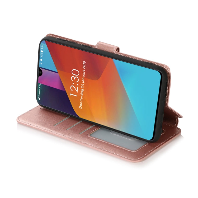 For Samsung Galaxy M30 Shockproof PU + TPU Leather Phone Case